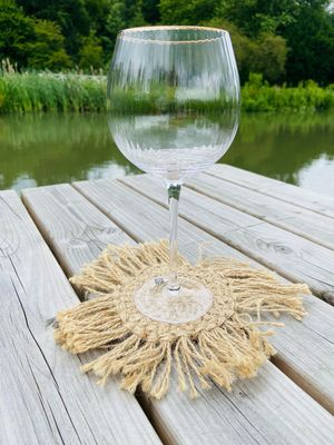 Jute onderzetter