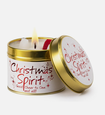 Geurkaars in blik - Christmas spirit