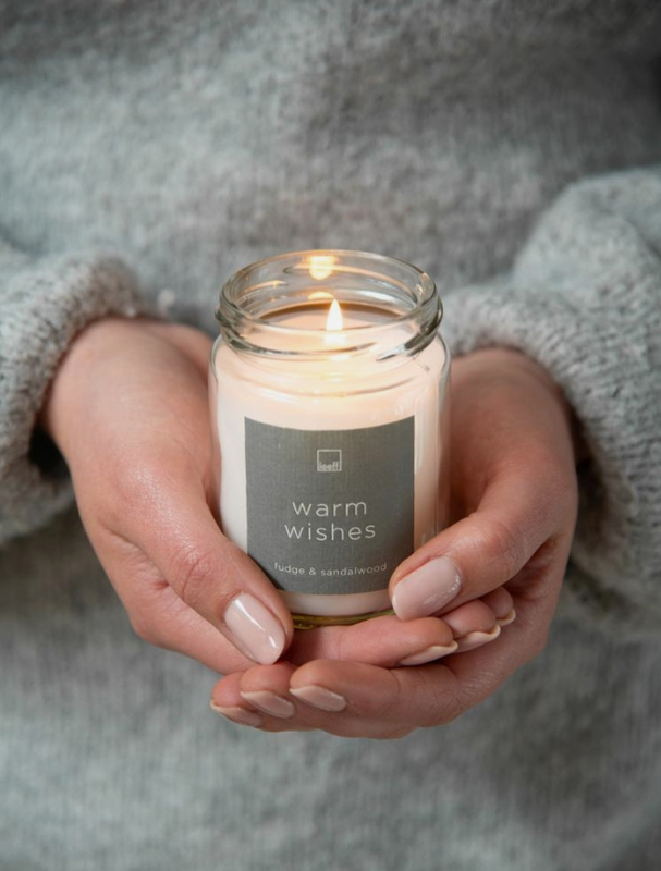Jar candle L - Warm wishes