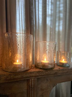 Windlicht stone XL