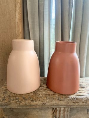 Vaas terracotta donker