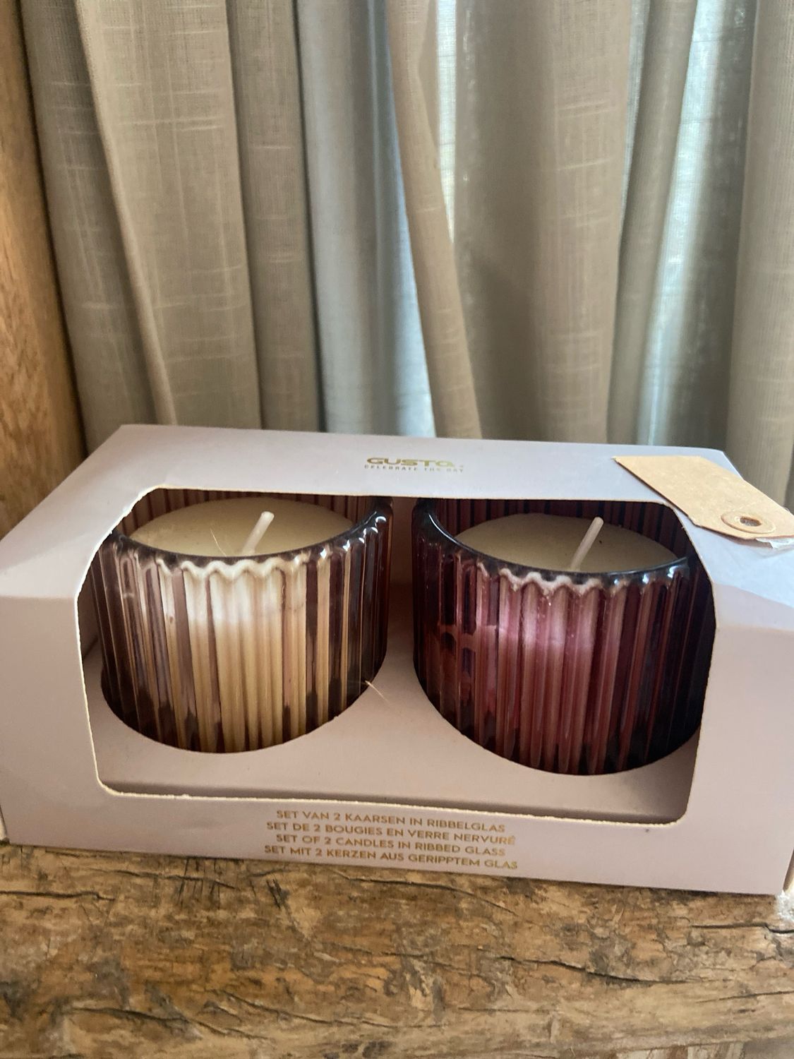 Cadeauset kaarsjes