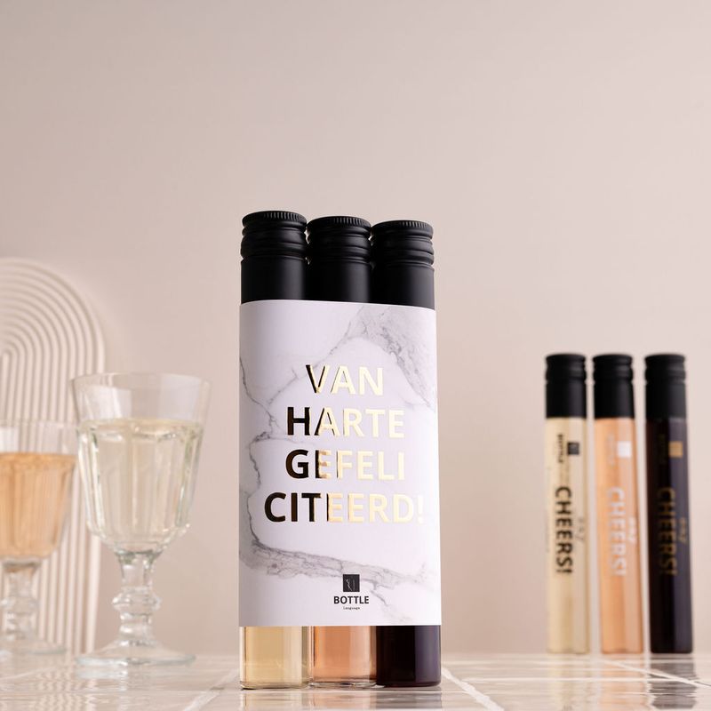 Proevewijntje - van harte gefeliciteerd