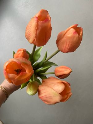Tulpboeket oranje 47 cm
