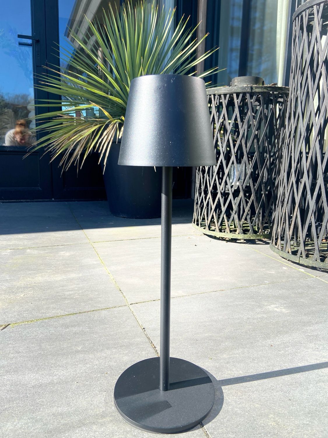 Led (vloer) lamp zwart