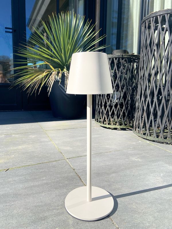 Led (vloer) lamp zand 48-120 cm