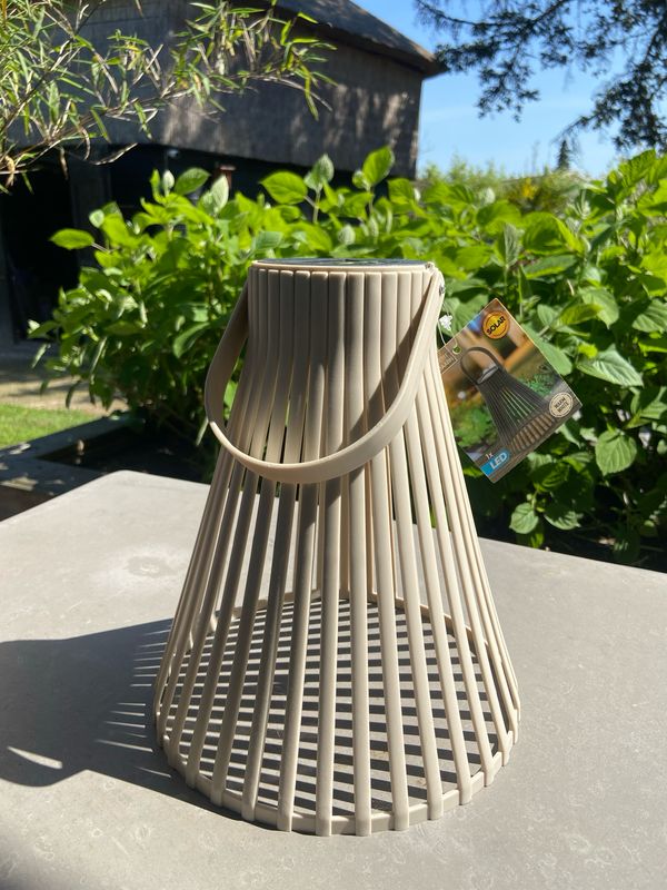 Solar lantaarn naturel