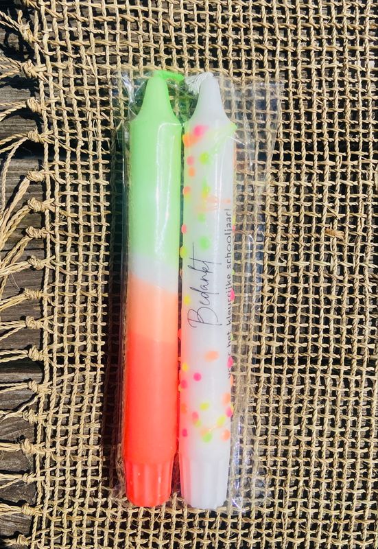 Dinerkaars groen S2-bedankt schooljaar