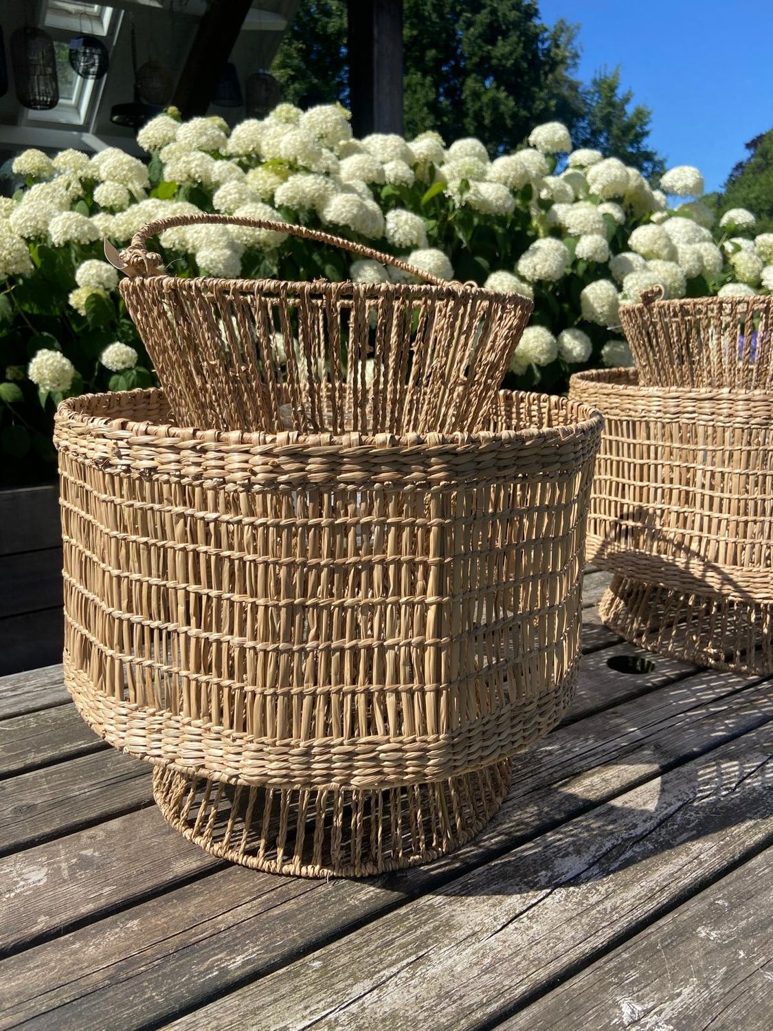 Windlicht naturel - boho
