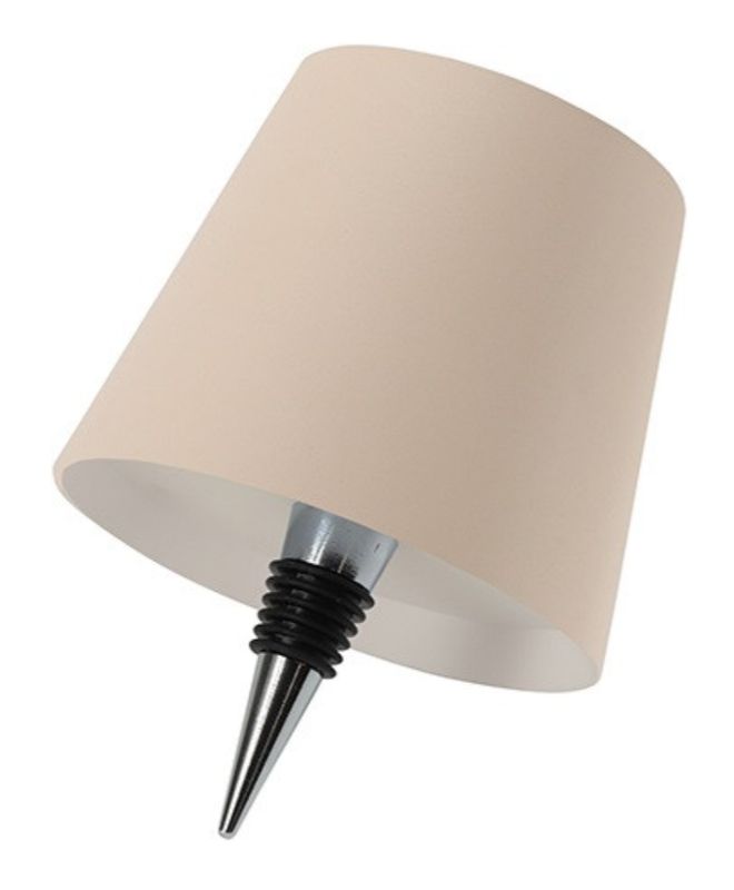 Led flessenkurk lamp naturel