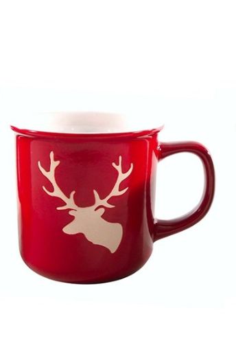 Mok rendier rood