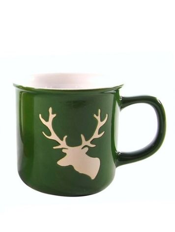 Mok rendier groen