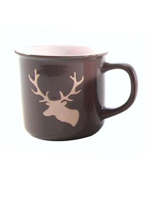 Mok rendier grijs