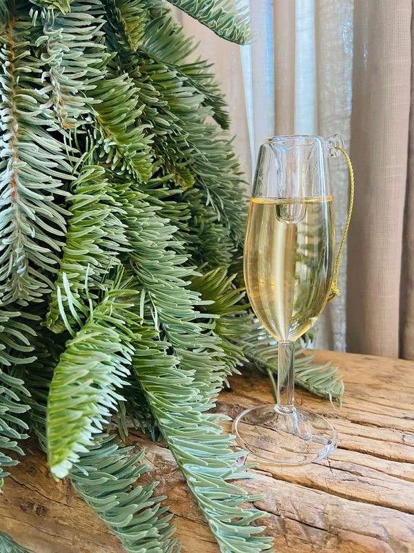Kerstbal - champagne