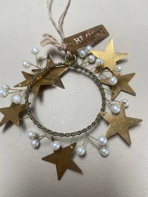 Golden wreath star XS