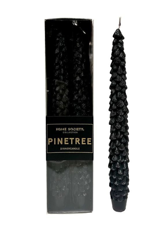 Dinerkaars pinetree zwart S2