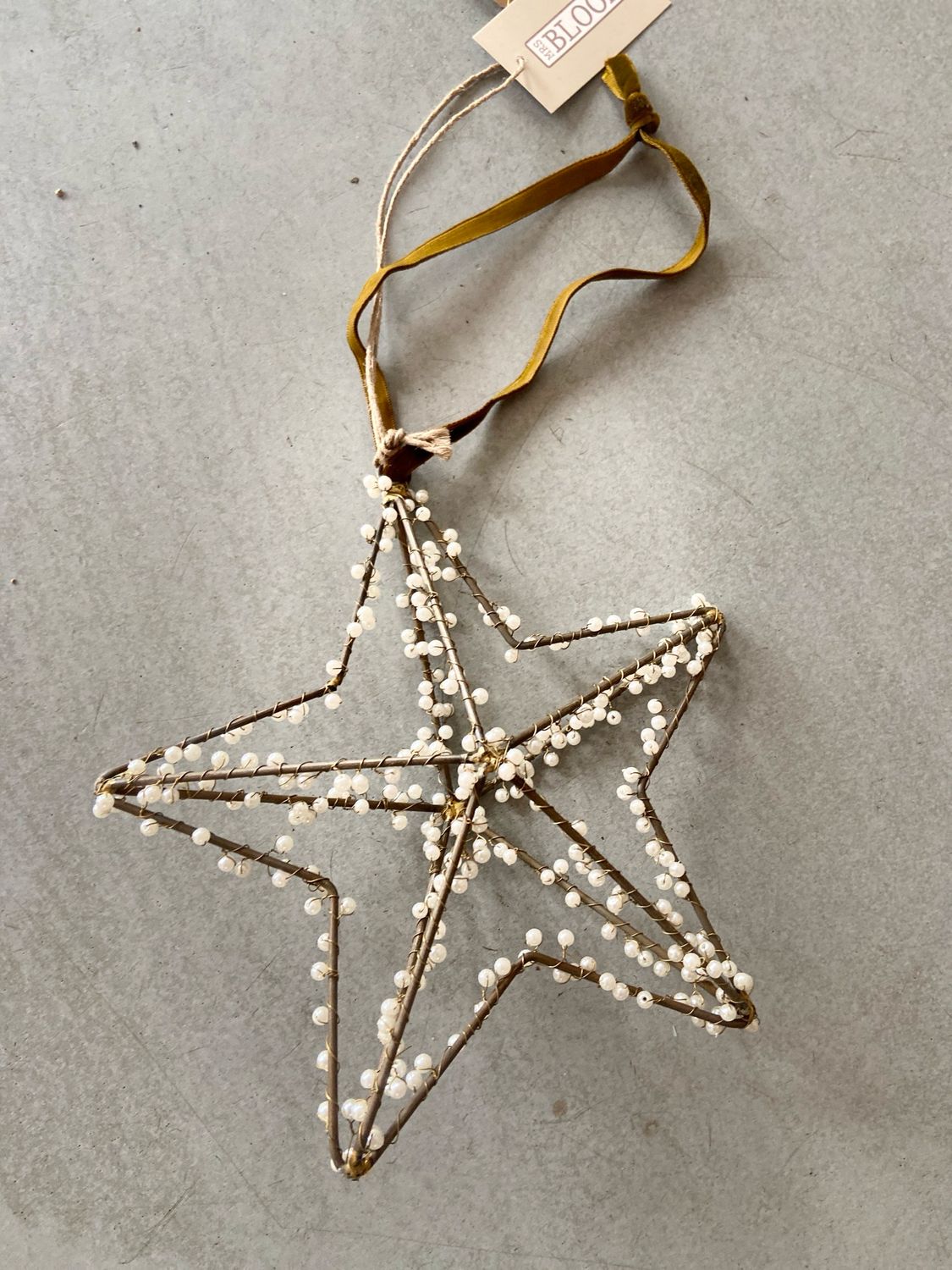 Star Kate white beads