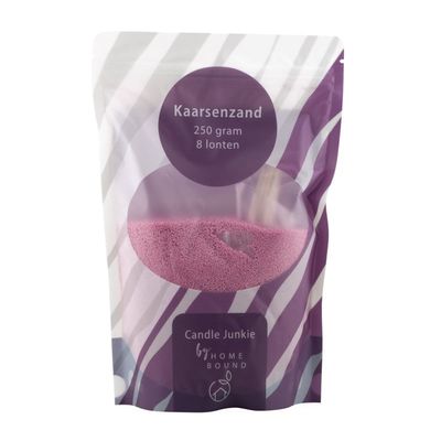 Kaarsenzand licht paars 250 gram