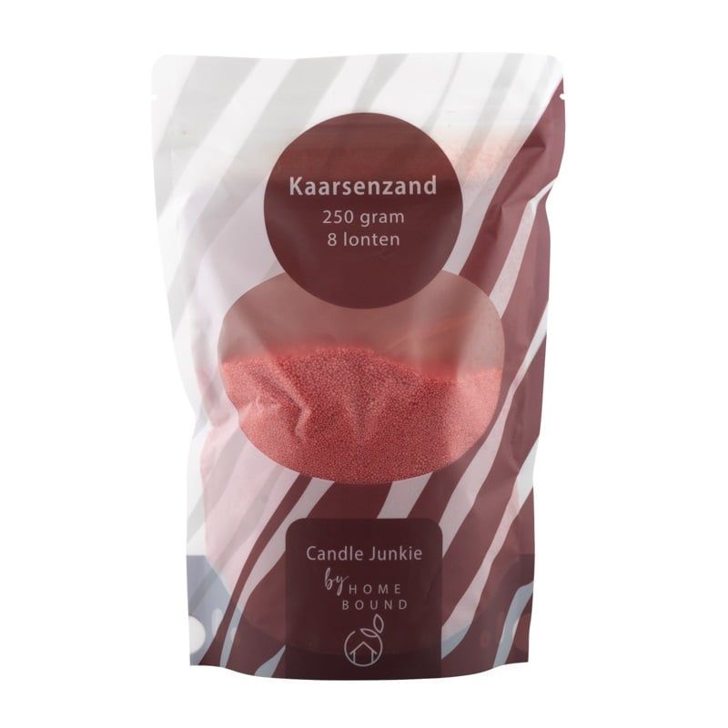 Kaarsenzand rood 250 gram
