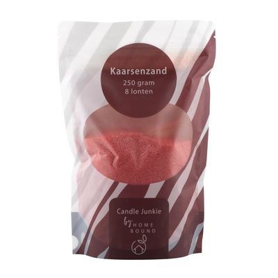Kaarsenzand rood 250 gram