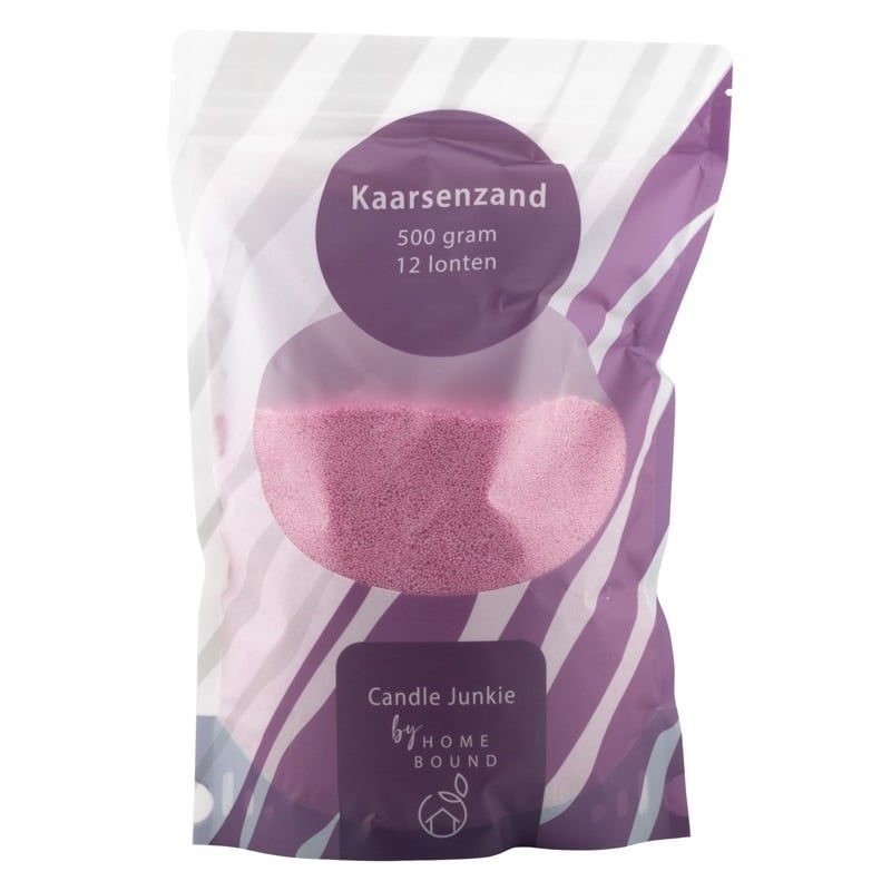 Kaarsenzand licht paars 500 gram
