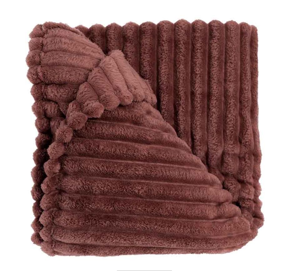 Plaid 150 x 200 burgundy