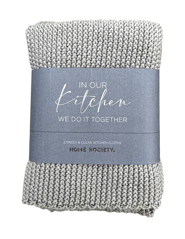 Home Society vaatdoeken / 2 beige