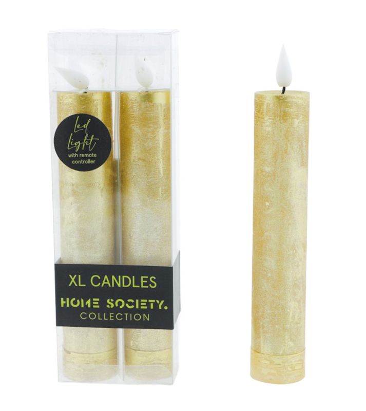 XL led dinerkaars /S2 goud
