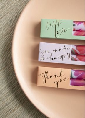 Dinerkaarsen gift set - you make me happy