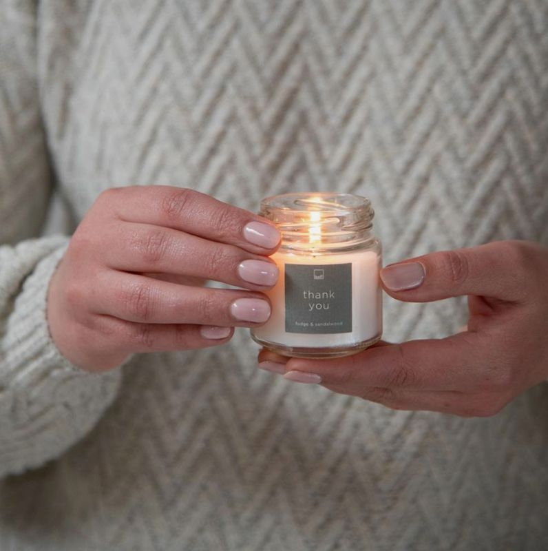 Jar candle S - Thank you