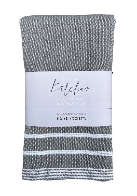 Home Society theedoekenset / 2 grey
