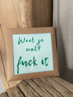 Tegel - fuck it