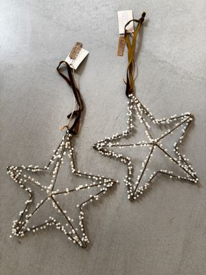 Star Kate white beads