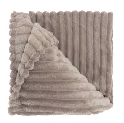 Plaid 150 x 200 taupe