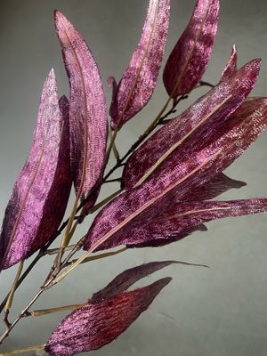 Eucalyptus spray roze glitter