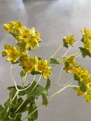 Decotak groen geel 74 cm