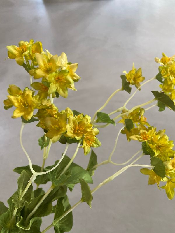 Decotak groen geel 74 cm