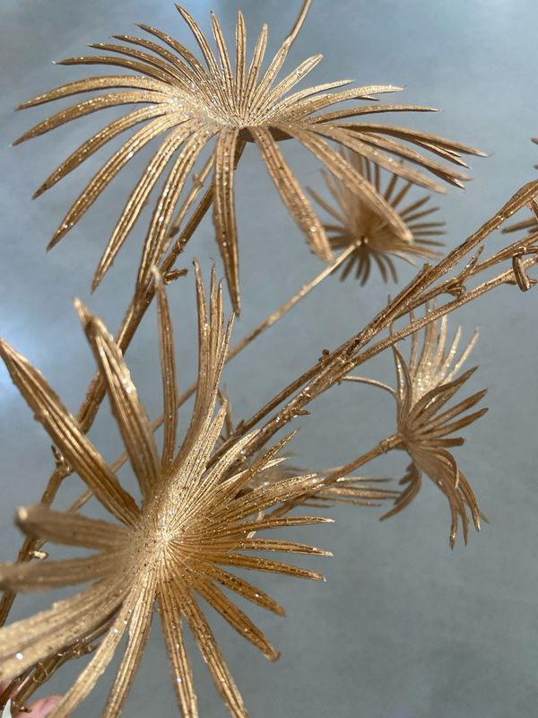 Palm tak goud 79 cm