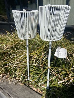 Solar tuinprikker wit