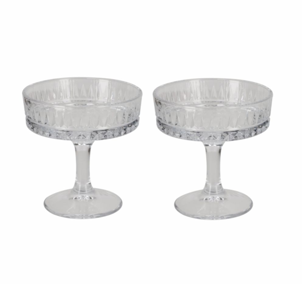 Cocktailglazen classic S/2