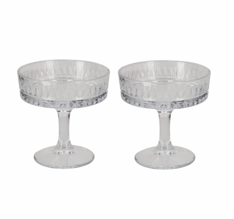 Cocktailglazen classic S/2