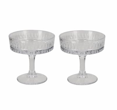 Cocktailglazen classic S/2