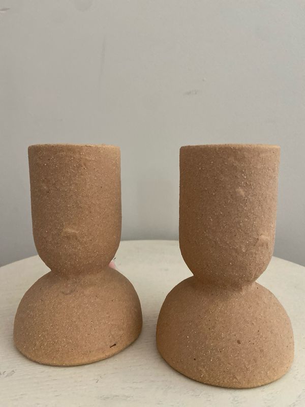 Keramiek kaars/waxinehouder