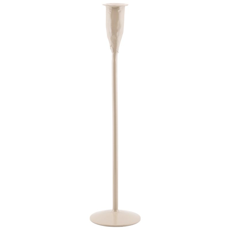 Kandelaar 30 cm glossy beige