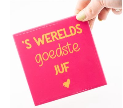 Tegel - 's werelds goedste juf