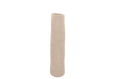 Tube vaas zand 14 x 49 cm