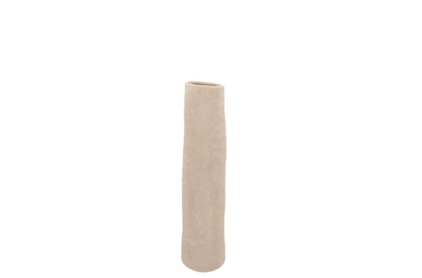 Tube vaas zand 10 x 20 cm