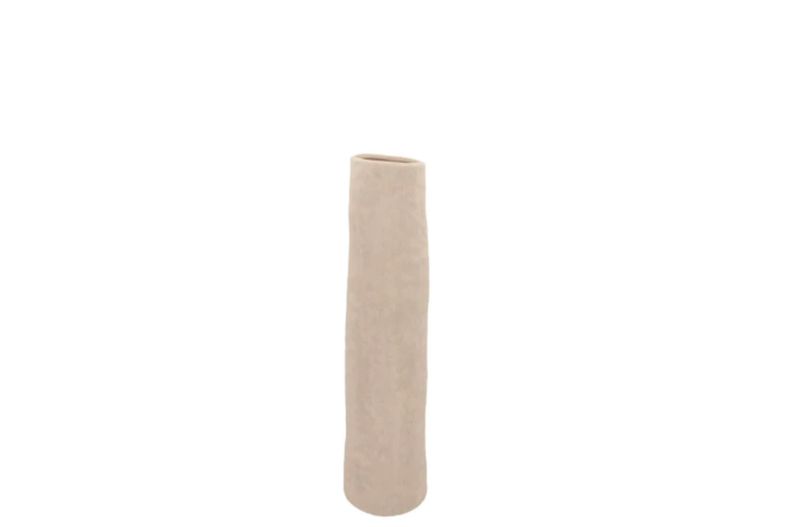Tube vaas zand 10 x 20 cm