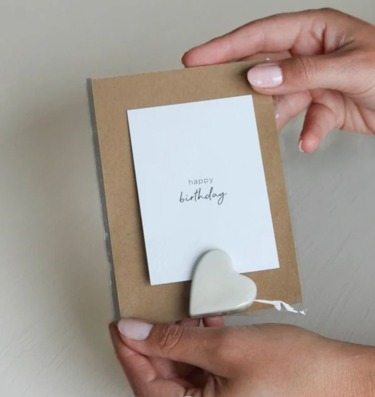 Leeff card holder - Happy birthday