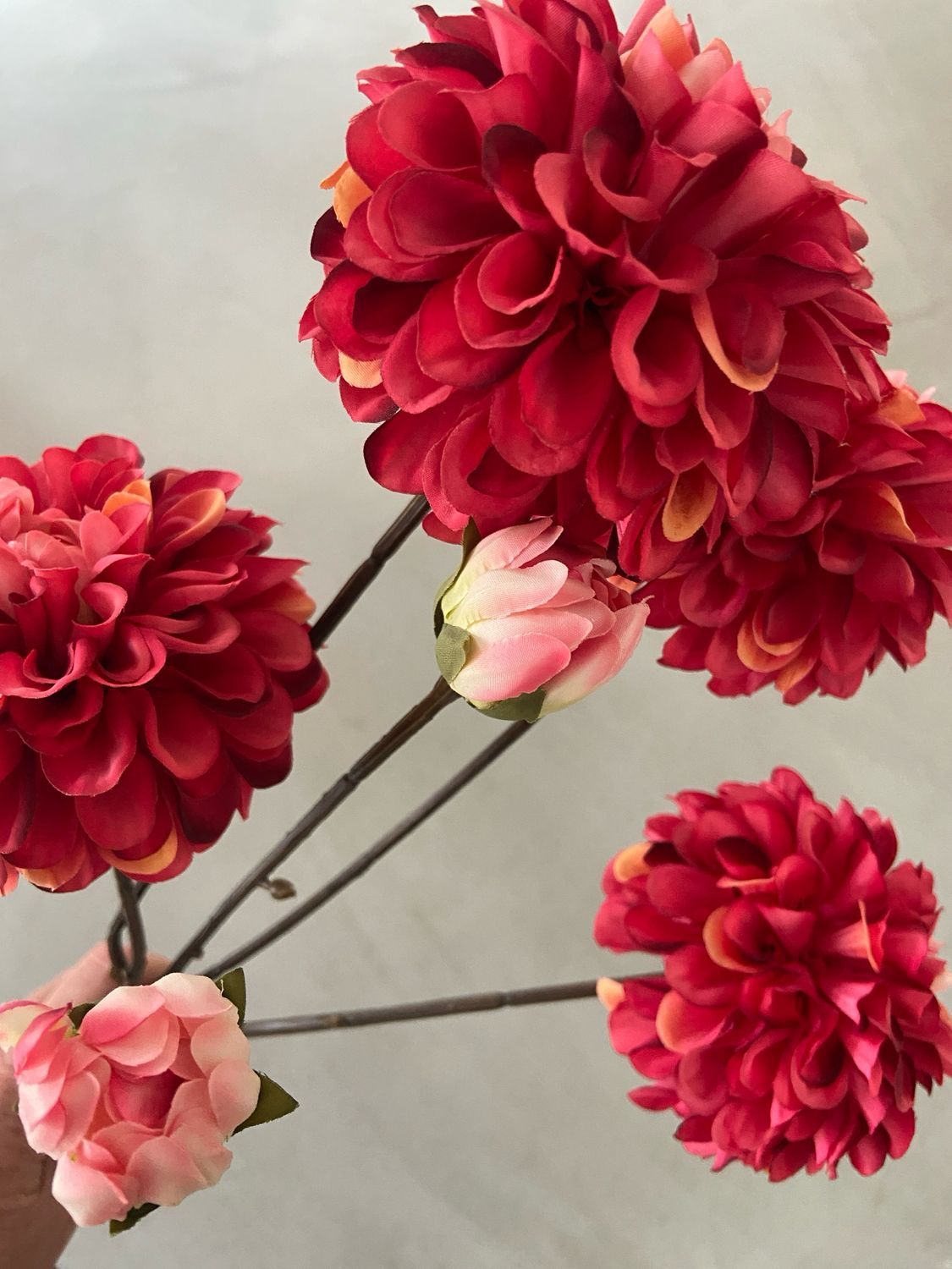 Dahlia roze 78 cm